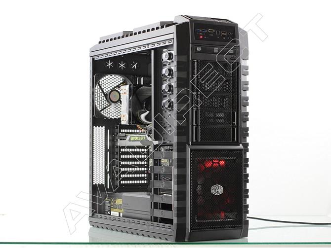 Cooler Master HAF X Black Tower Case custom gaming computer