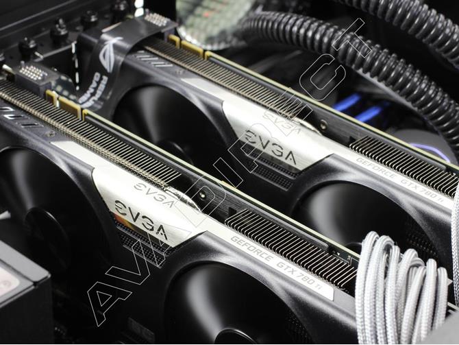 2 x SLI EVGA GeForce GTX 780 Ti SuperClocked custom gaming computer