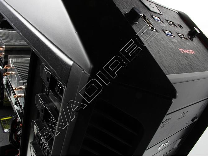 Rowewill Thor V2 Black Case workstation computer