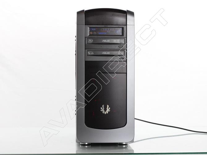 Bitfenix Raider Window Gun Metal Case custom pc front