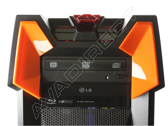 Cougar Challenger Black/Orange Case custom gaming computer