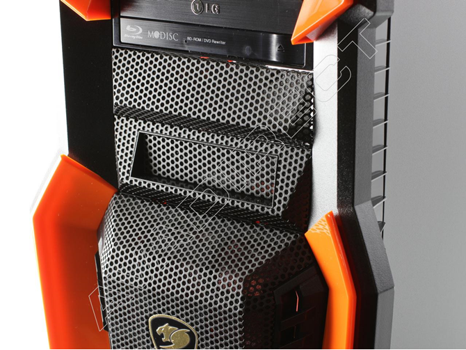 Cougar Challenger Black/Orange Case gaming computer