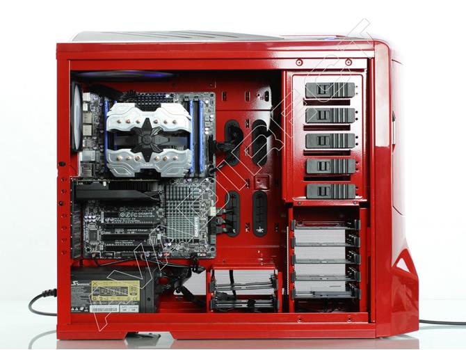 Phantom Custom red case