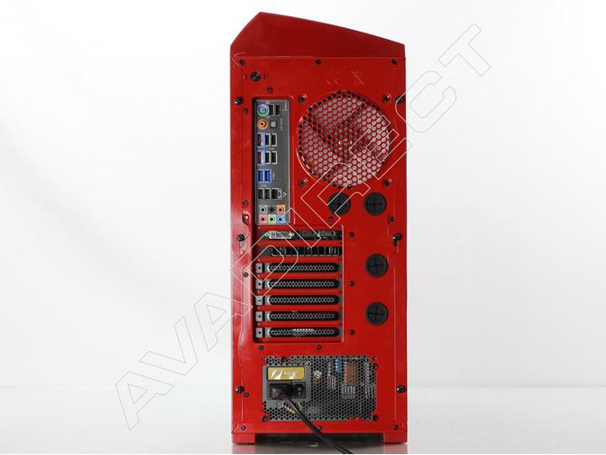 Custom cooled phantom red case