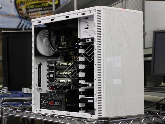 White Custom PC