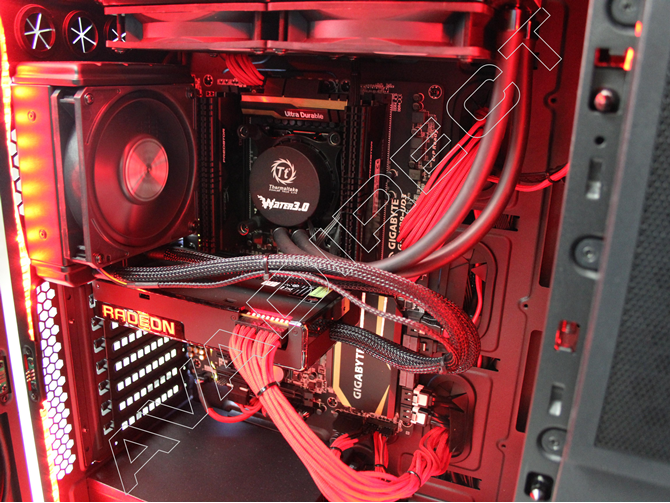 liquid cooled gaming desktop