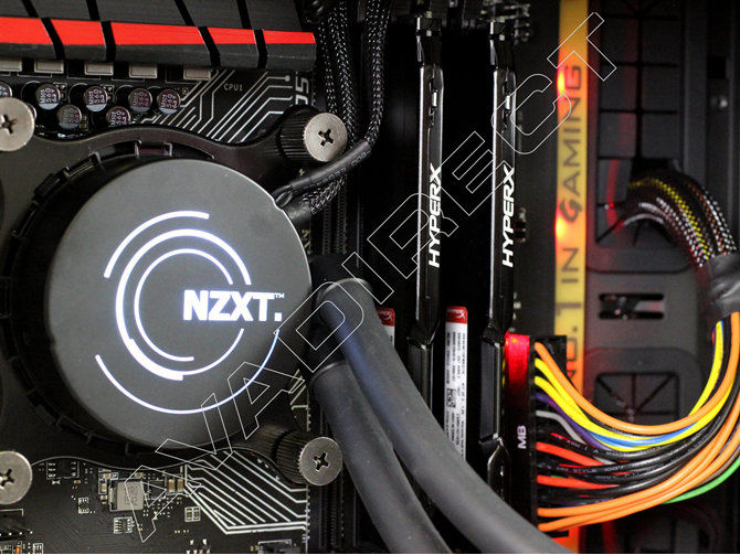 bare bones custom liquid cooled gaming PC