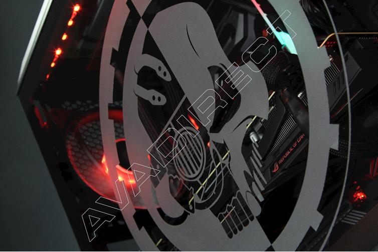 ASUS ROG Maximus X Code PC- interior 