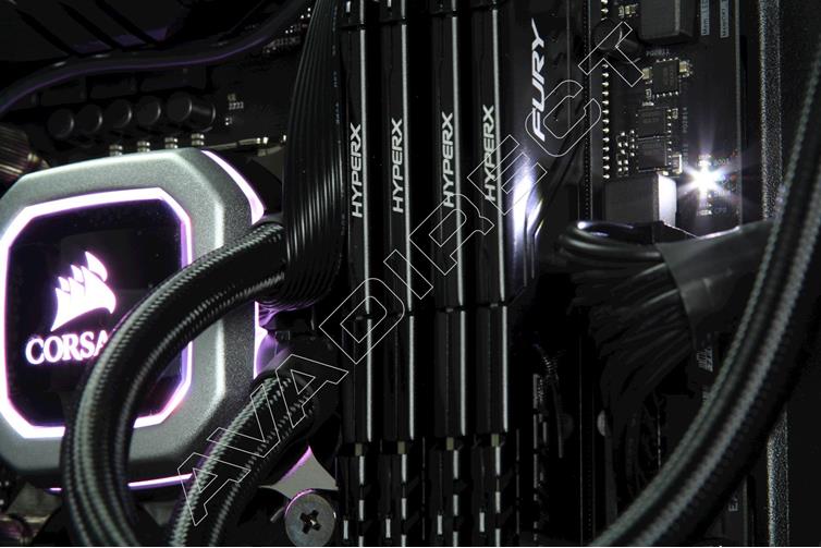 (4 x 8GB) HyperX FURY DDR4 Black  DIMM Memory