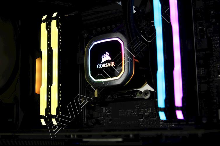 64GB Kit (4 x 16GB) Vengeance RGB Pro DDR4  Memory