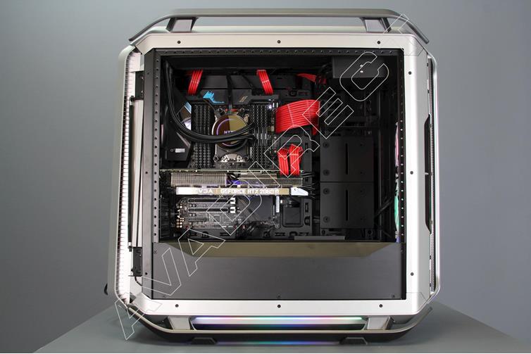 Performance cable management gaming pc