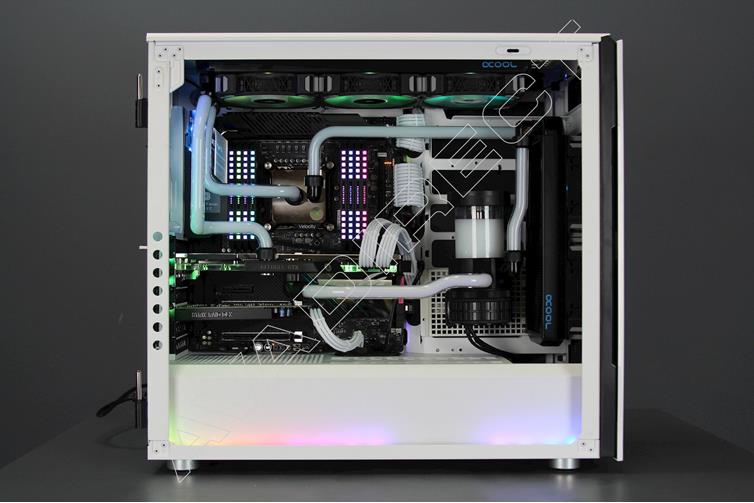 Awesome hardline liquid cooled system  