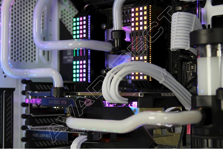 Extreme liquid cooling gaming pc  