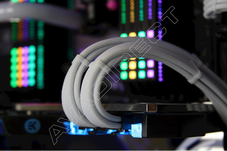 Performance cable management gaming computer