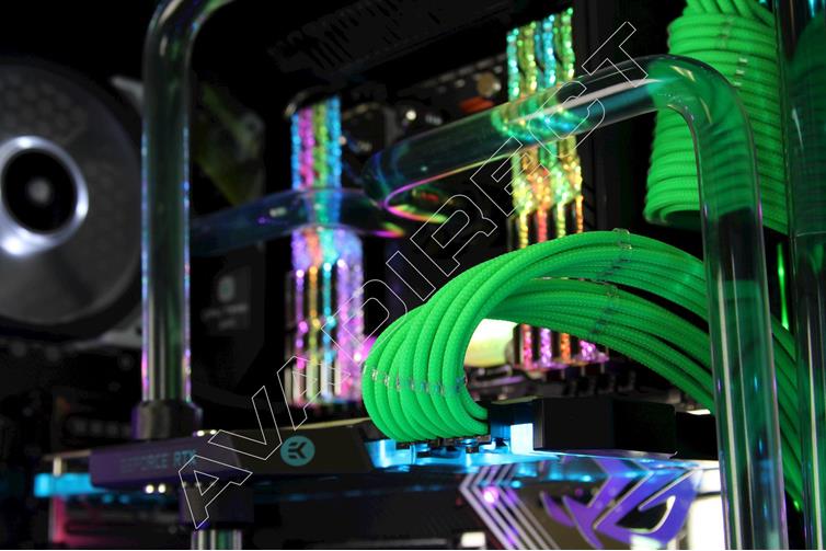 Performance cable management gaming pc