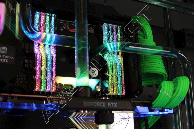 G.SKILL 128GB Kit (8 x 16GB) Trident Z Royal DDR4 3200MHz, RGB LED, DIMM Memory