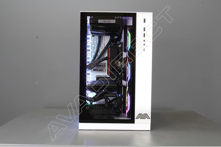 Lian-Li PC-O11 Dynamic Tempered Glass, mid Tower Case - front view