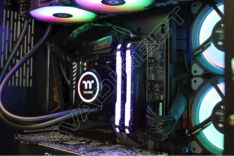 Extreme Gaming PC - interior