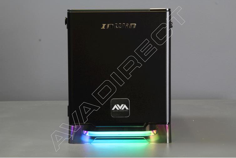 In Win A1 PLUS Tempered Glass, Mini Tower Case - front view