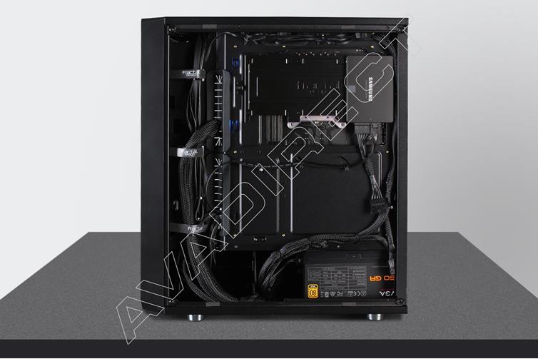 Fractal Design Meshify C Gaming PC Cable Management