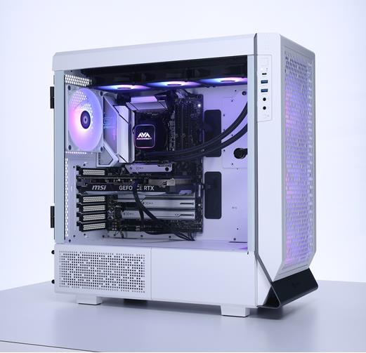 Custom White Gaming PC