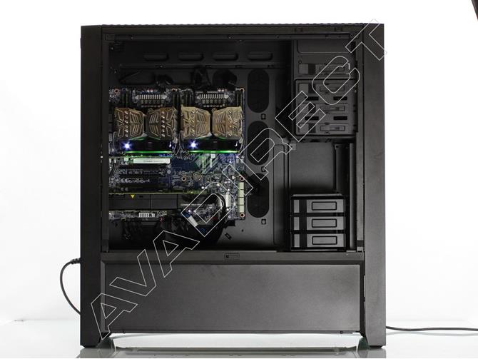 workstation side panel tesla quadro xeon