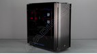 Liquid Cooled PC- side view- with panel