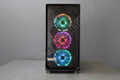 Fractal Design Meshify S2 Black - TG Tempered Glass Mid Tower Case Front View