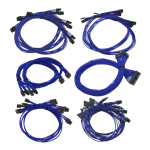 Blue G2/G3/G5/GP/GM/PQ/P2/T2 Series Individually Sleeved PSU Cable Kit