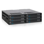 ICY DOCK MB326SP-B &#124; 6 Bay 2.5€ SATA HDD / SSD Hot Swap Backplane Cage Enclosure for External 5.25€ Bay &#124; ExpressCage Series