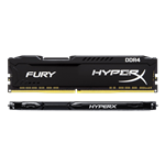 32GB Kit (2 x 16GB) HyperX Fury DDR4 2666MHz, CL16, Black, DIMM Memory
