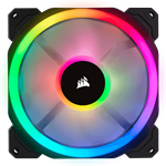 LL140 RGB 140mm, 1300 RPM, 51.5 CFM, 25 dBA, Cooling Fan