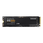 2TB 970 EVO 2280, 3500 / 2500 MB/s, V-NAND 3-bit MLC, PCIe 3.0 x4 NVMe, M.2 SSD