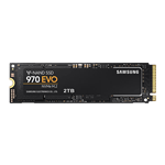 2TB 970 EVO 2280, 3500 / 2500 MB/s, V-NAND 3-bit MLC, PCIe 3.0 x4 NVMe, M.2 SSD