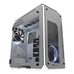 View 71 TG Snow, Tempered Glass, No PSU, E-ATX, White, Full Tower Case