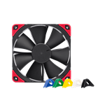NF-F12 PWM chromax.black.swap 120mm, 1500 RPM, 54.97 CFM, 22.4 dBA Cooling Fan
