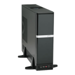 DM-387, 275W PSU, microATX, Black, HTPC Case