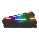 16GB Kit (2 x 8GB) Viper RGB DDR4 3200MHz, CL16, Black, RGB LED, DIMM Memory