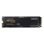 2TB 970 EVO Plus, 3500 / 3300 MB/s, V-NAND 3-bit MLC, PCIe NVMe 3.0 x4, M.2 2280 SSD