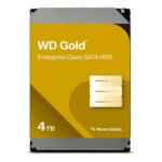 4TB Gold WD4003FRYZ, 7200 RPM, SATA 6Gb/s, 512e, 256MB cache, 3.5&quot; HDD