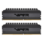 8GB Kit (2 x 4GB) Viper 4 Blackout DDR4 3200MHz, CL16, Black, DIMM Memory