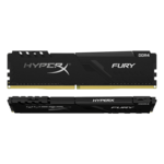64GB Kit (2 x 32GB) HyperX FURY DDR4 3000MHz, CL16, Black, DIMM Memory
