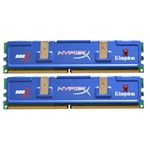 4GB (2 x 2GB) HyperX PC2-8500 DDR2 1066MHz CL5 (5-5-5-15) 2.2V SDRAM DIMM, Non-ECC