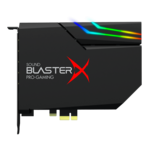 Sound BlasterX AE-5 Plus, 7.1 Channels, 32-bit / 384 kHz, 122 dB DNR, PCIe Sound Card