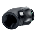 Touchaqua G1/4&quot; Rotary 45-Degree IG1/4&quot; Extender (Glorious Black) (2 PCS)