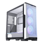 Eclipse Series P500A D-RGB Tempered Glass, No PSU, E-ATX, White, Mid Tower Case