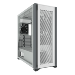 7000D Airflow, Tempered Glass, No PSU, ATX, White, Full Tower Case