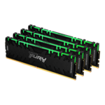 128GB (4 x 32GB) FURY Renegade DDR4 3000MHz, CL16, Black, RGB LED, DIMM Memory