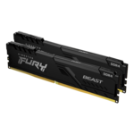 16GB (2 x 8GB) FURY Beast DDR4 3200MHz, CL16, Black, DIMM Memory