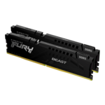 32GB (2 x 16GB) FURY Beast DDR5 5200MHz, CL40, Black, DIMM Memory